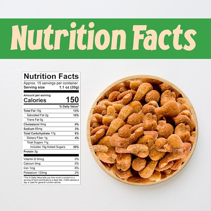 Sincerely Nuts ??Honey Roasted Cashews | Five Lb. Bag | Deluxe Kosher Snack Food | Healthy Source of Protein & Nutritional Content | Gourmet Quality Cashew Nut