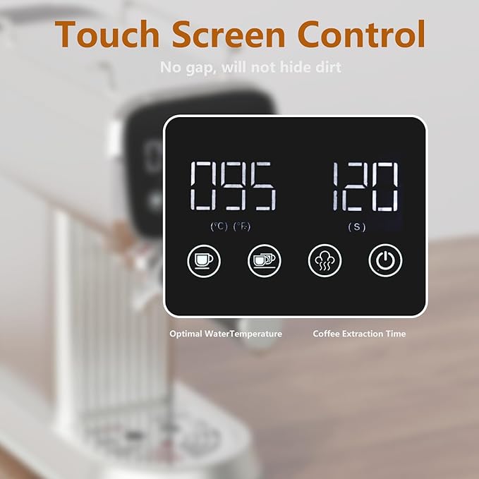 Espresso Machine with Steam Milk Frotherç«?0 Bar Expresso Coffee Machines for Home-Espresso Maker with 27 oz Water Tank-Barista Coffee Maker for Americano Cold Brew Latte Cappuccino