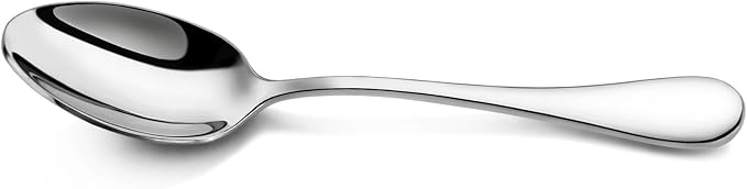 Artaste Rain 18/10 Stainless Steel (Silver (Set of 12), Teaspoon (6.25-Inch))