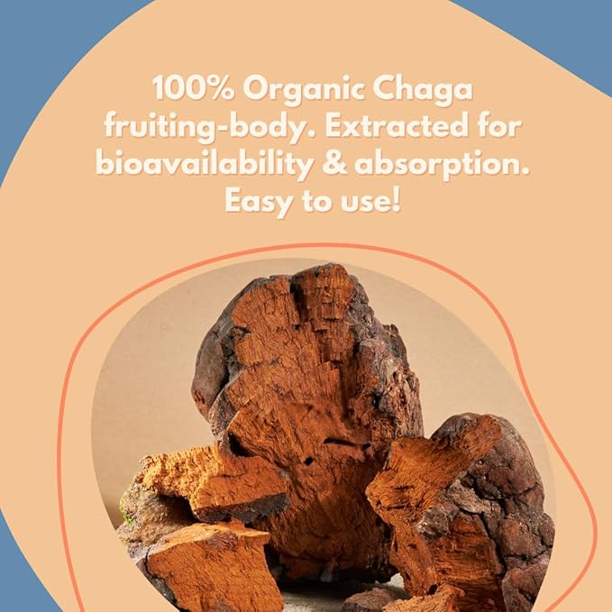 Malama Organic Mushroom Hot Cacao Mix, Chaga Mushroom Powder with Fair Trade Cacao for Immune & Antioxidant Support ??Vegan Supplement & Superfood, Non GMO, 3.5 oz (50 Servings)