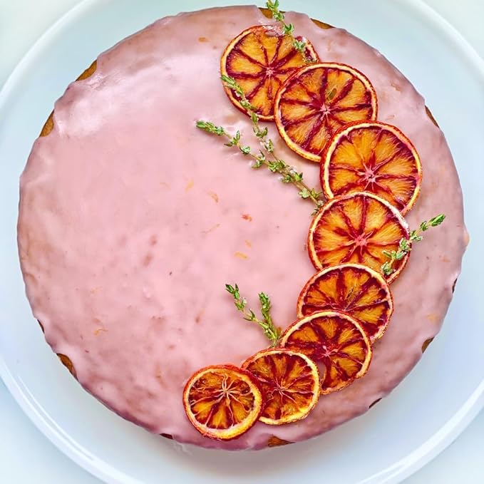 Dehydrated Dried Blood Orange Slices Wheels | 17+ Slices | 100% Natural | Sugar Free, Gluten Free | Dehydrated Citrus for Cocktails, Garnishes, Deserts | 1.76 Oz (50 Grams) | Drink Botanicals Ireland
