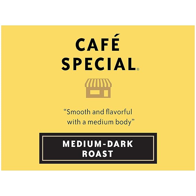 Community Coffee Café Special Medium Dark Roast, 96 Single-Serve Keurig K-Cup Pods, 24 Count (Pack of 4)