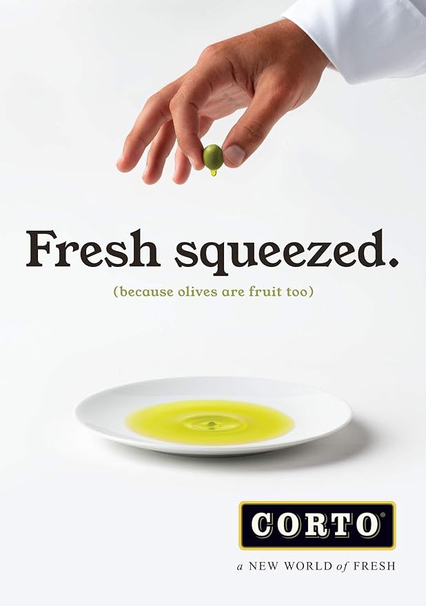 Corto TRULY® | 100% Extra Virgin Olive Oil | Floral Notes | Cold Extracted in State-of-the-Art Mill | Straight from Official Corto Olive Groves & Oil Producer (Truly 500ml Twin)