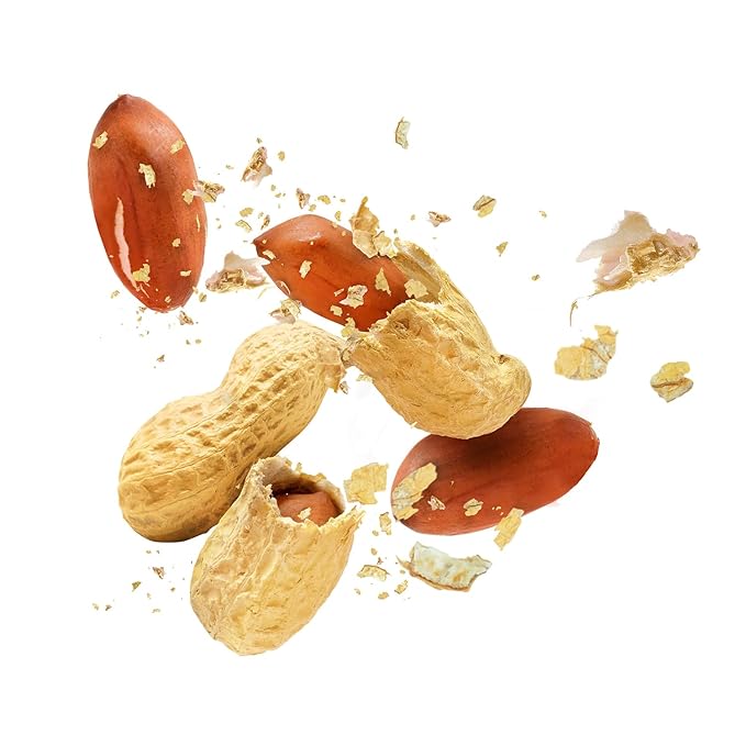 Fruidles Raw Peanuts, Raw Peanuts in Shell, Great for Boiling, Squirrels Feed, Birds Feed and Wildlife, 2 Pounds (Pack of 6)