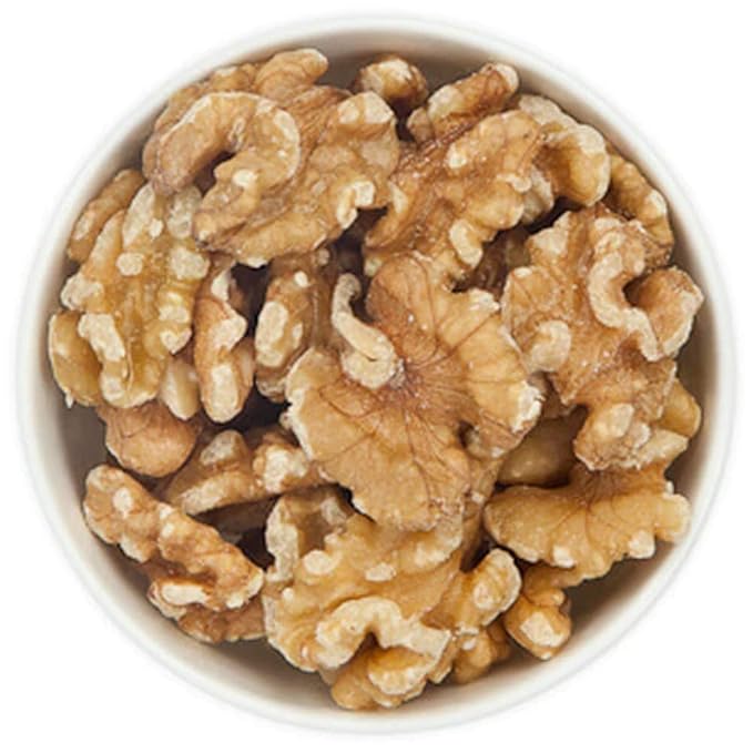 Dry Roasted Unsalted California Walnuts (1 Lb.) - Oven Roasted to Perfection in Small Batches for Added Freshness - Vegan & Keto Friendly - Farm Fresh Nuts Brand