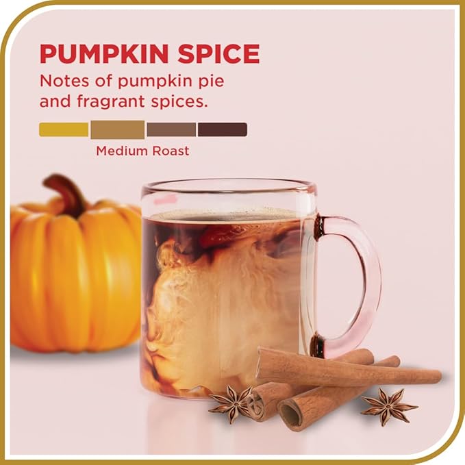 Don Francisco's Pumpkin Spice Ground Coffee, Medium Roast ??Flavored 100% Arabica, 3-Pack (12 oz Bags), Premium Coffee for Drip, Pour Over & French Press