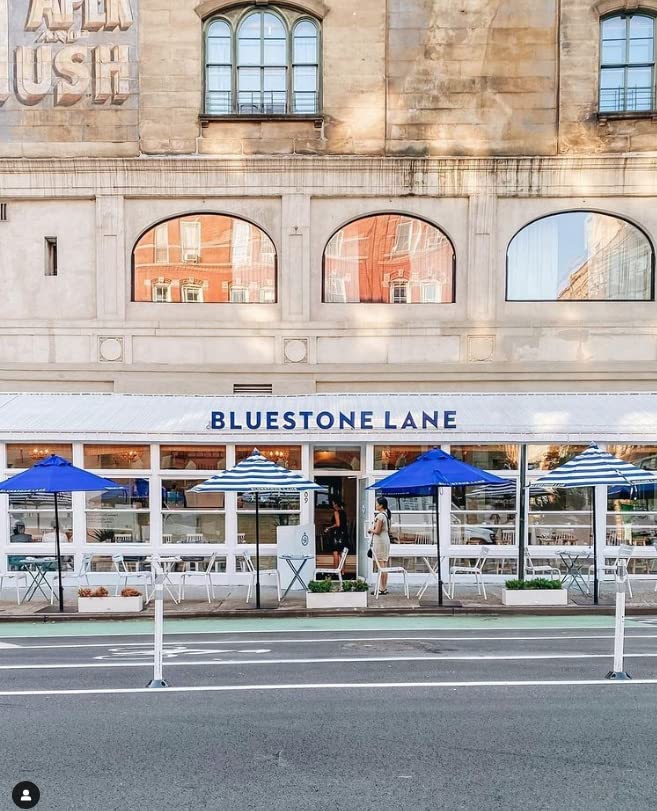 Bluestone Lane Coffee, Decaf Colombian Espresso Beans, Medium Roast, Whole Bean, 12 Ounce Bag, Fresh Roasted Single Origin