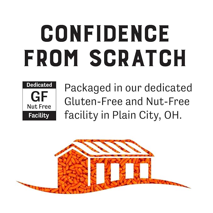 Judee's Orange Sprinkles 2 lb - Gluten-Free and Nut-Free - Brighten Up Your Baked Goods - Great for Cookie and Cake Decoration - Use for Baking and as Dessert and Ice Cream Toppings