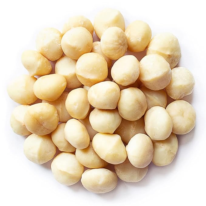 Food to Live Organic Whole Macadamia Nuts, 18 Pounds – Non-GMO, Raw, Shelled, Unsalted, Kosher, Vegan, Bulk. Keto Snack. Buttery Flavor. Good Source of Fiber, Healthy Fats. Perfect for Desserts.