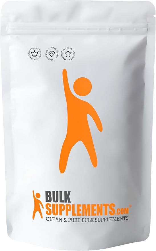 BulkSupplements.com Magnesium Malate Powder - Magnesium Supplements, High Bioavailabilty - Unflavored & Gluten Free, 2.5g per Serving, 500g (1.1 lbs) (Pack of 1)