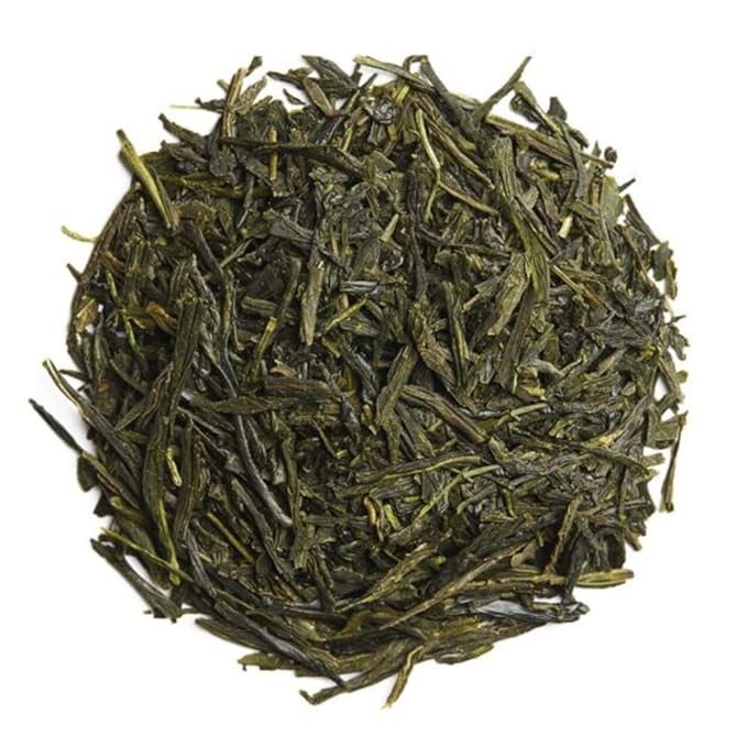 Palais des Th챕s - Organic Sencha Ariake - Japanese Green Tea - 20 Cotton Tea Bags, Serves 20 Cups