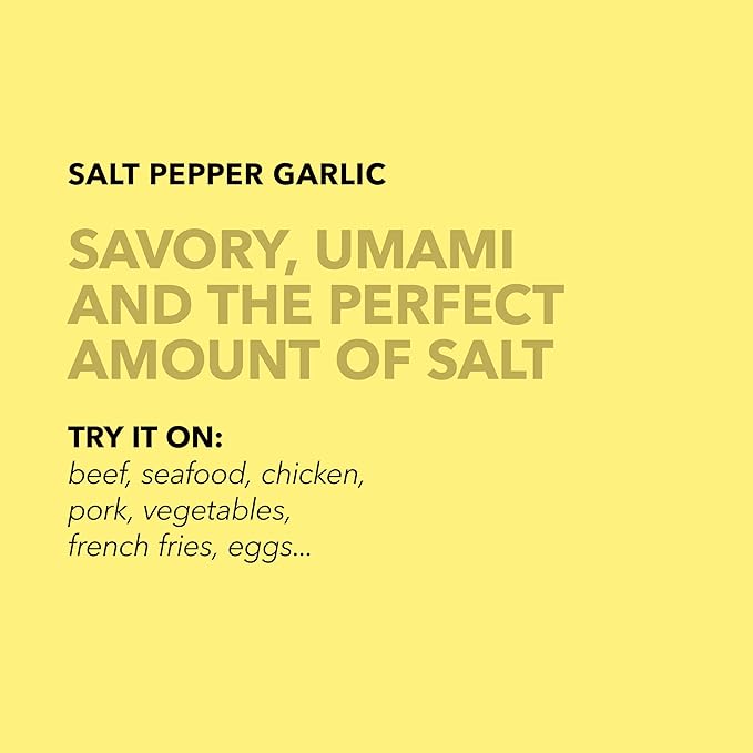 Spiceology – Salt Pepper Garlic (SPG) Seasoning – Premium Blend for Beef, Pork, Poultry & Veggies – Ideal as Steak Rub, BBQ Seasoning & All-Purpose Meat Rub – 18 oz