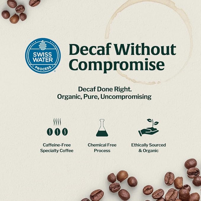 Artizan Organic Single-Serve Heavenly Project Swiss Water Decaf Coffee Bags | Full City Plus Roast | 20 Count | No Equipment Needed | Specialty-Grade Craft Roasted, Nitro-Sealed, Compostable