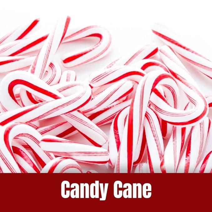 Door County Coffee Candy Cane Flavored Coffee Ground - 8oz Bag - Holiday Seasonal - Medium Roast - 100% Specialty Arabica - Peppermint Flavor