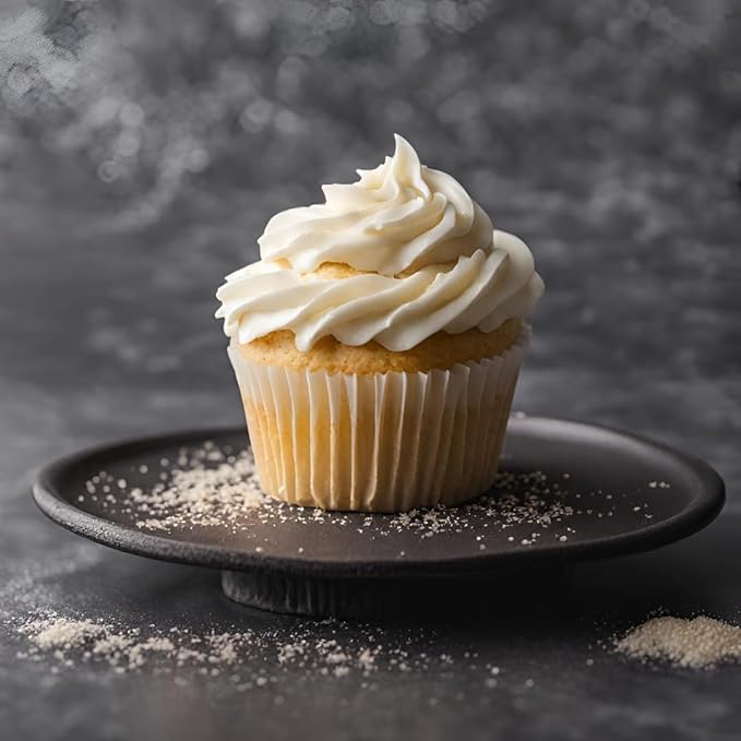 TruEats Cupcake & Cake Mix - French Vanilla: Low Glycemic, Protein & Fiber Rich, Gluten & Grain Free, Diabetic Friendly, Vegan Friendly, Dairy Free, Plant Based, Sweetened with Monk Fruit Sweetener
