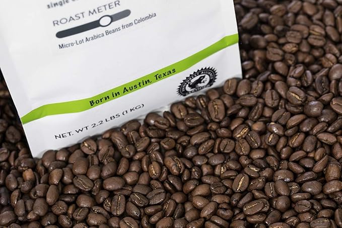 Wink Coffee Super Crema Espresso - 100% Arabica Whole Bean Coffee - Large 2.2 Pound Bag - Colombian Single Origin - Rich, Smooth, Full Bodied and Complex, Sustainable Sourcing
