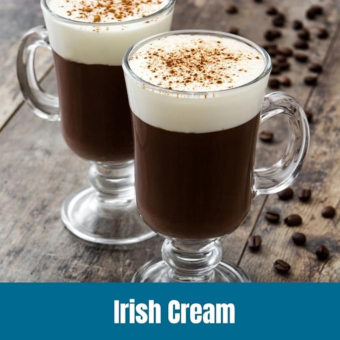 Door County Coffee Irish Cream Flavored Ground Coffee - 10 oz Bag - Medium Roast - 100% Specialty Arabica - 100% Specialty Grade 1 Arabica Coffee