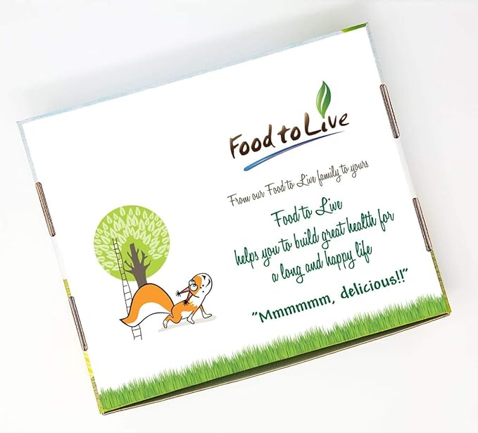 Food to Live Keto Raw Nuts in a Gift Box - Pecans, Brazil Nuts, Macadamia Nuts, Walnuts, Hazelnuts