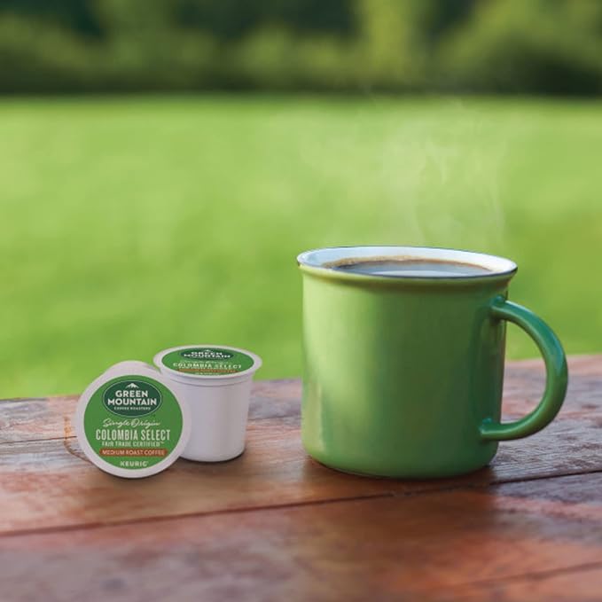Green Mountain Coffee Roasters Colombia Select Coffee, Keurig Single-Serve K-Cup pods, Medium Roast, 32 Count