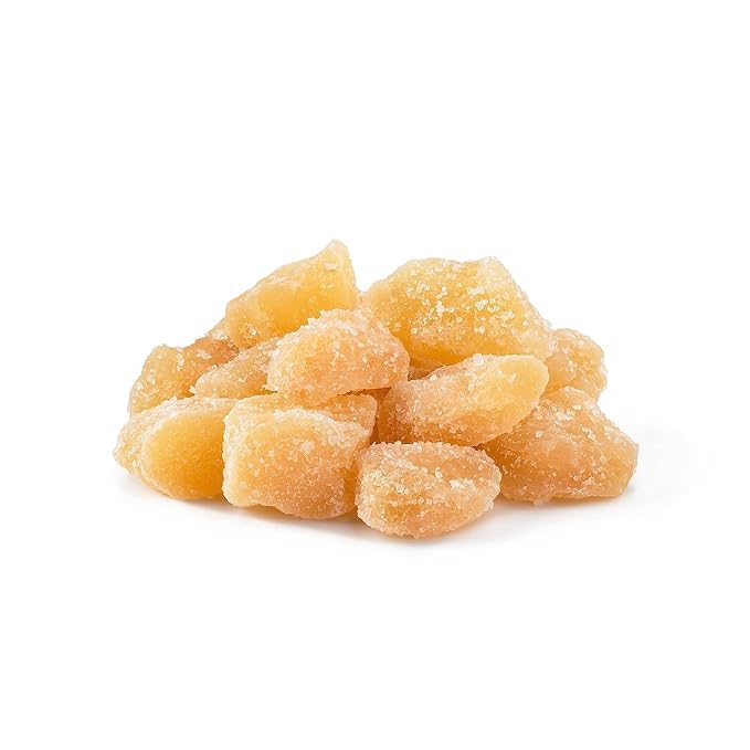 Anna and Sarah Unsulphured Crystallized Ginger Chunks in Resealable Bag, 3 Lbs
