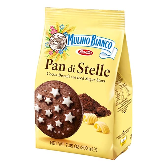 Mulino Bianco Pan di Stelle Cookies Pack of 3 Bag