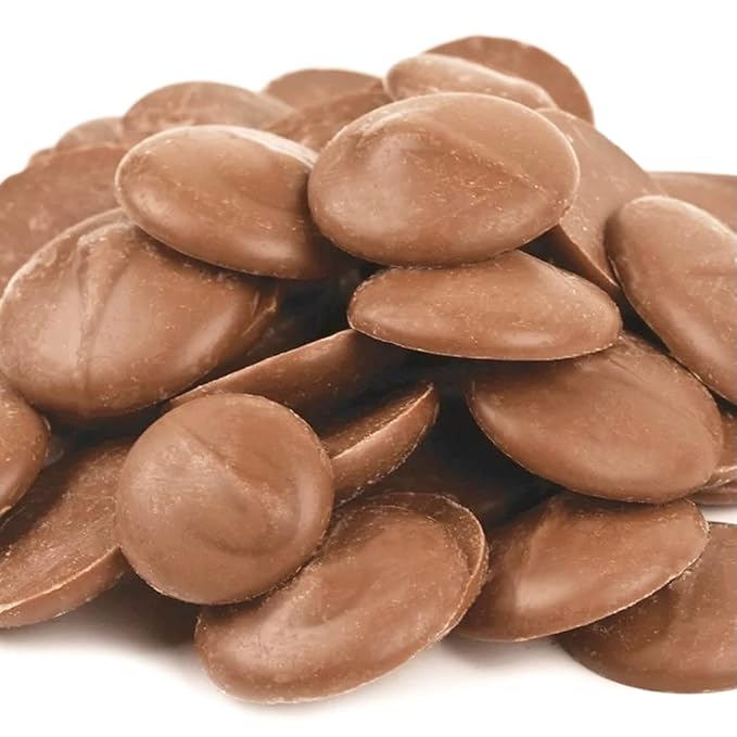 KIDU Chocolate Melting Wafers Bulk Bag Perfect For Dipping, Deserts, Baking And More (5 Pound, Milk New)