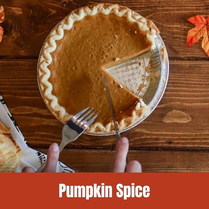 Door County Coffee Pumpkin Spice Flavored Coffee Ground - 8 oz Bag - Medium Roast - Cinnamon & Nutmeg Flavored - 100% Specialty Arabica