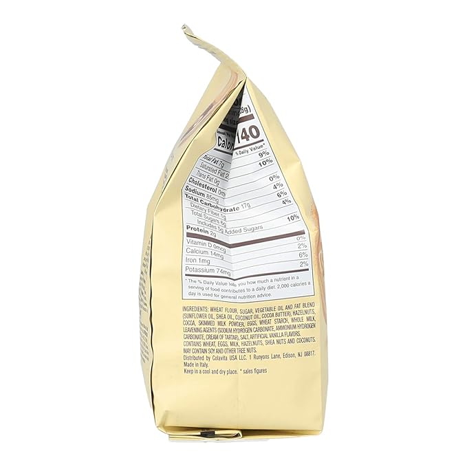 Mulino Bianco Baiocchi Cookies ??Pack of 10 (7.05oz Bags) ??Authentic Italian Biscuits with Chocolate Hazelnut Cream Filling ??Perfect Snack or Coffee Companion ??Made with Natural Ingredients and No Palm Oil