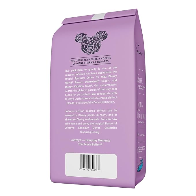 Joffrey's Coffee - Disney Ursula Cauldron Brew, Disney Specialty Coffee Collection, Arabica Ground Coffee, Artisan Medium Roast, Rich & Smooth Taste (Ground, 11oz)