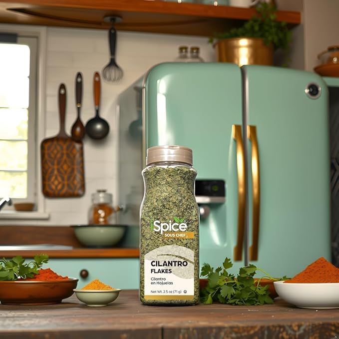iSpice | Cilantro Leaves | Bulk Size | Premium Herbs | Kosher (2.5 OZ)