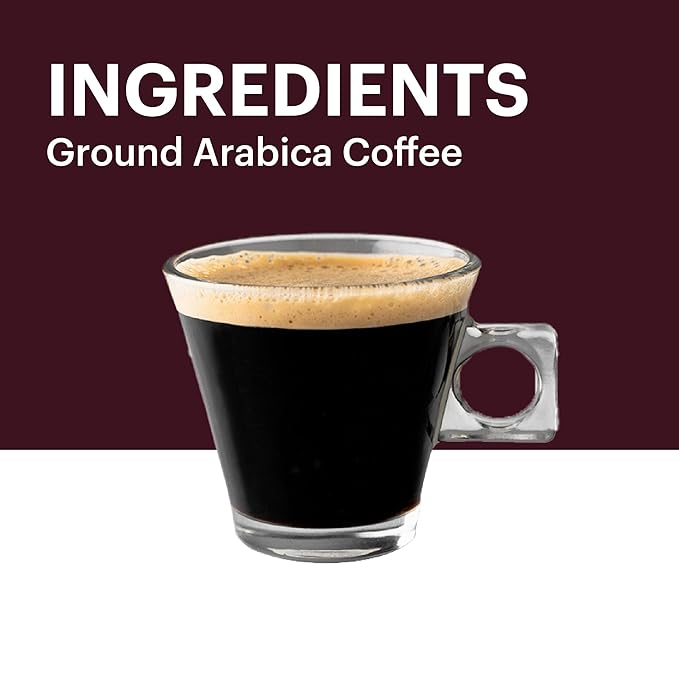 G GRANA Espresso USDA Organic Dolce Gusto Compatible Coffee Pods, 100% Arabica Single Source Specialty Coffee, 48 Single Serve Pods