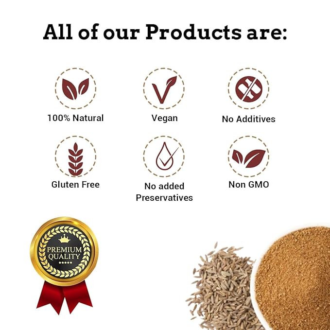 Spice Magic Cumin Powder (Jeera Powder) ~ 100% Pure, Aromatic & Natural I Gluten-Free I Non-GMO I Indian Origin (3.5oz (100 g) 100% Natural