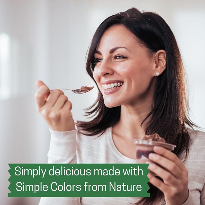 Simple Mixes Natural Instant Pudding & Pie Filling Mix, Healthy Snack, Chocolate, Gluten and Dye-Free, No Fat, or Lactose, Kosher, 6 Pack