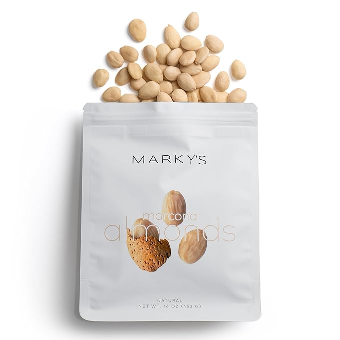 MARKY'S Raw Marcona Almonds Nuts form Spain - 1 lb / 453 g