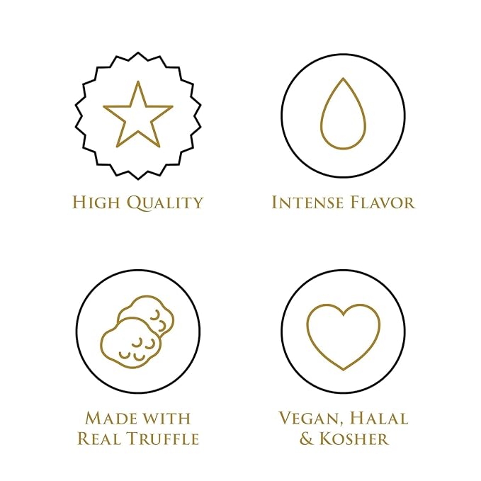 TruffleHunter - Black & White Truffle Oil Set - 8.45 Oz X2