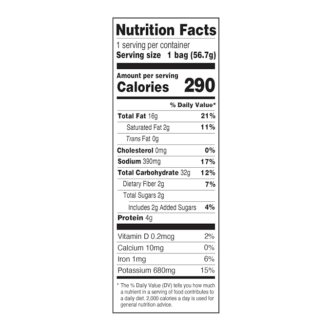 Zapp???New Orleans Kettle-Style Potato Chips Mesquite BBQ Flavor (2 oz Bags, 25 Count), Crunchy Chips with a Spicy Kick, Perfect On-The-Go, Gluten Free Snack