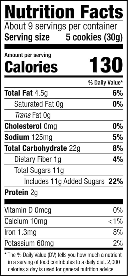 Mi-Del Chocolate Snaps Cookies - Crunchy Chocolate Cookies - Non-GMO Certified, 0g Trans Fat, Healthy Cookies (Pack of 8)