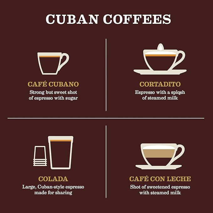 Gaviña Old Havana Espresso Whole Bean Coffee ??Medium-Dark Roast, 100% Arabica, Nutty and Sweet Flavor, Great for Espresso Machines and Moka Pots, 32 oz Bag