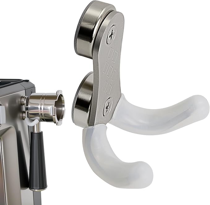 Magnetic Portafilter Holder for Metal wall surface, Espresso Accessories Organizer Tools Compatible with Breville Coffee Machine