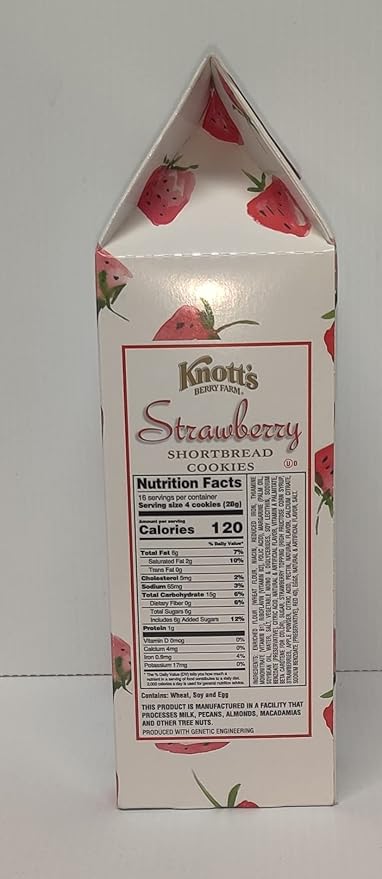 Knott's Berry Farm Shortbread Cookies (Strawberry, 16 oz)