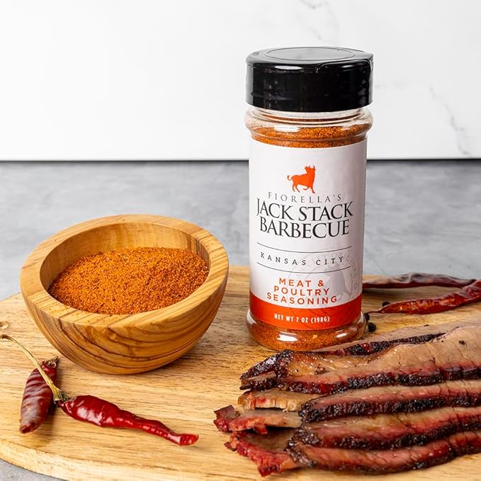 Jack Stack Barbecue Dry Rub Seasoning Variety Pack - All Purpose, Steak, Poultry & Meat Seasonings - Kansas City Spice 3 Pack - for Chicken, Steak, Ribs, Vegetables, Seafood, and More (7oz Each)