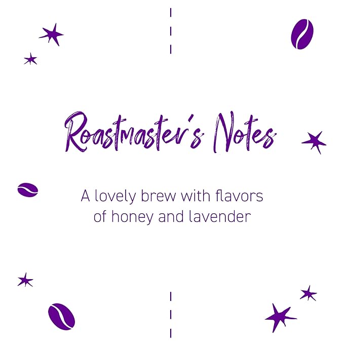 Joffrey???Coffee - Disney Daisy Duck Lovely Lavender | Amber Honey and Lavender Coffee, Medium Roast (Ground, 11oz)