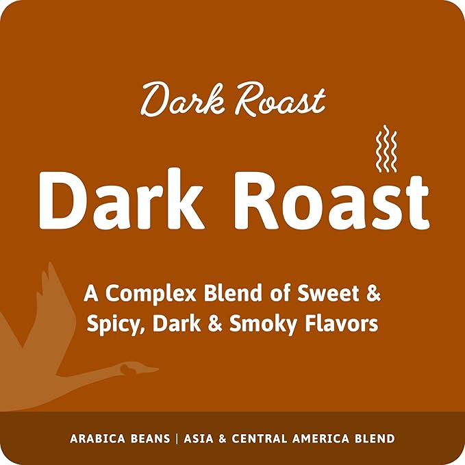 Wawa Dark Roast Single Cup Coffee Pods, 72 Pods, 6 Boxes, Full Bodied Blend, Spicy & Smoky Notes, Single Serve, Bold & Complex, 100% More Responsibly Sourced from Rainforest Alliance Certified Farms