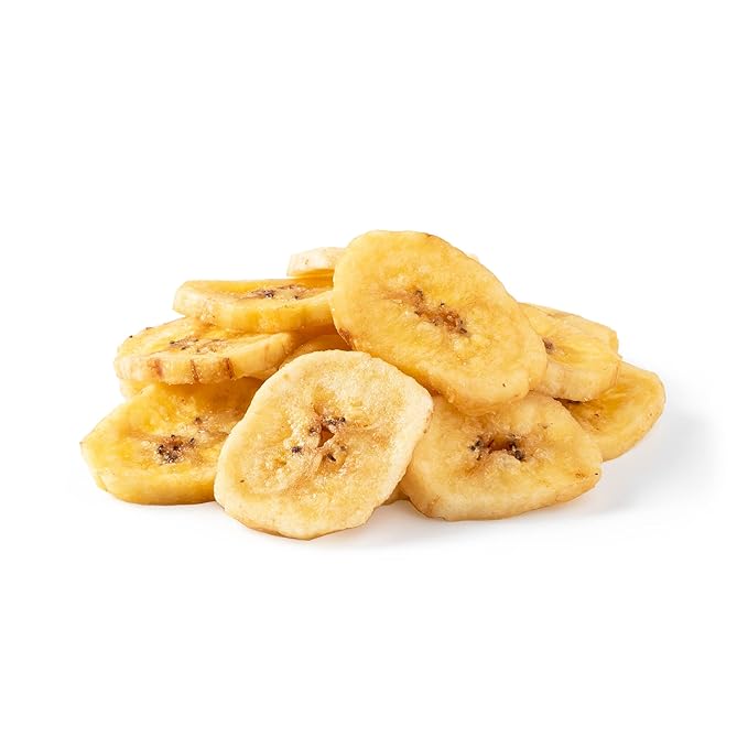 NUTS U.S. - Banana Chips | Dried and Sweetened | All Natural | Vegetarian |Non GMO and Gluten Free | Packed in a Resealable Bag!!! (3 LBS)