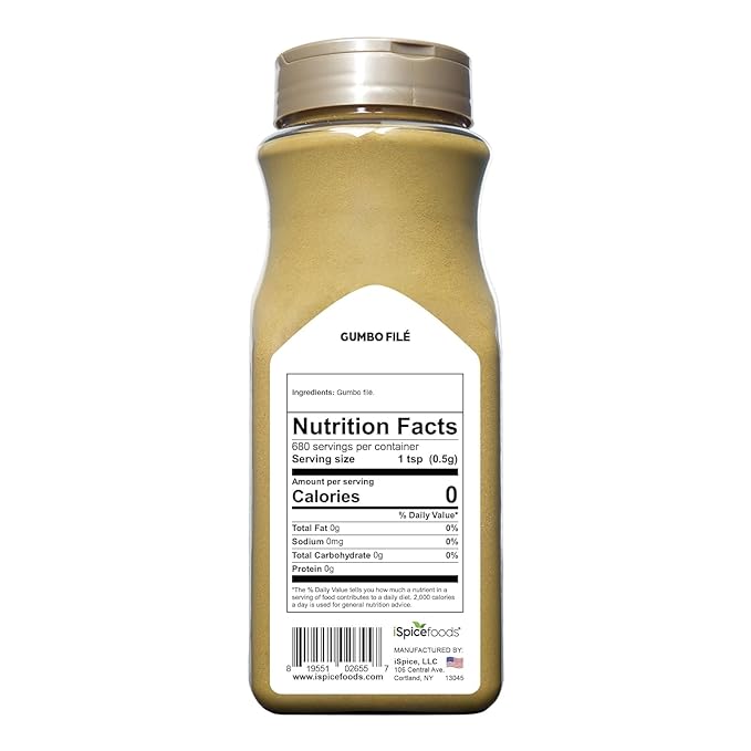 iSpice - GUMBO FILÉ POWDER (12 OZ)