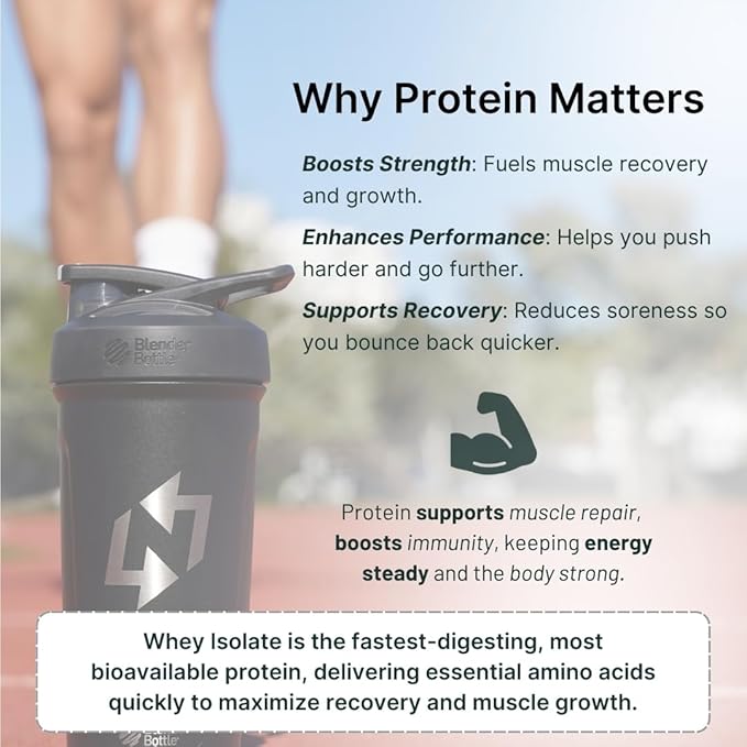 Travel Whey Protein Isolate Packets ??Single-Serve Protein Powder ??25g Protein + 5g Creatine ??Vanilla (6-Pack)