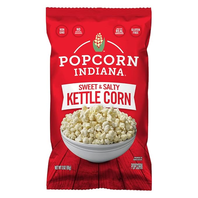 Popcorn Indiana Kettle Corn, One 3oz bag