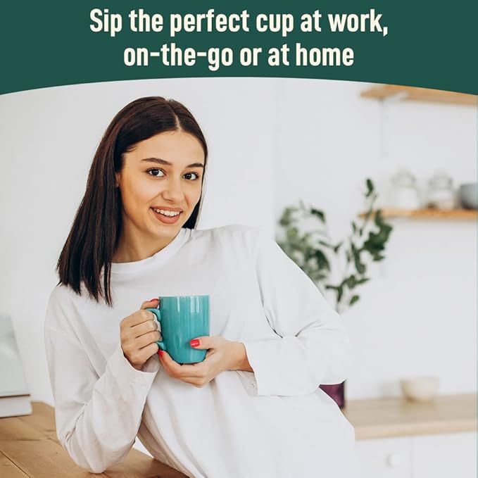 VAHDAM, Organic English Breakfast Black Tea K Cup (18 Pods) Caffeinated, USDA Organic Black Tea | Keurig Compatible, Strong & Robust | BPA Free & Recyclable Pods, Single Serve