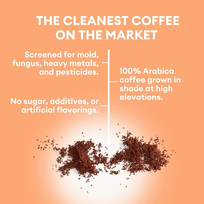 Cusa Tea & Coffee, Dirty Chai Cold Brew. Premium Instant Coffee, Rainforest Alliance Certified Arabica Beans. Drink Mix Packets Ready in Seconds, Makes Hot or Iced Coffee (30 Servings)