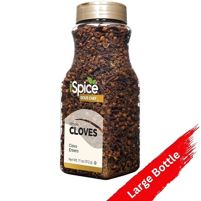 iSpice | Cloves Whole | 11 oz | Bulk Size | Kosher | Deeply Aromatic
